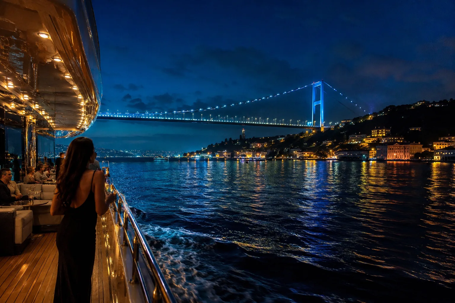 Bosphorus night cruise in Istanbul gallery image 01