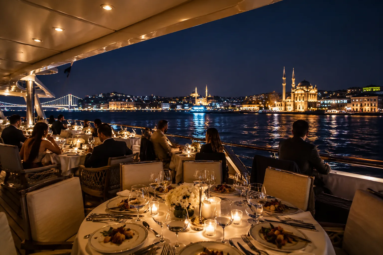 Bosphorus night cruise in Istanbul gallery image 02