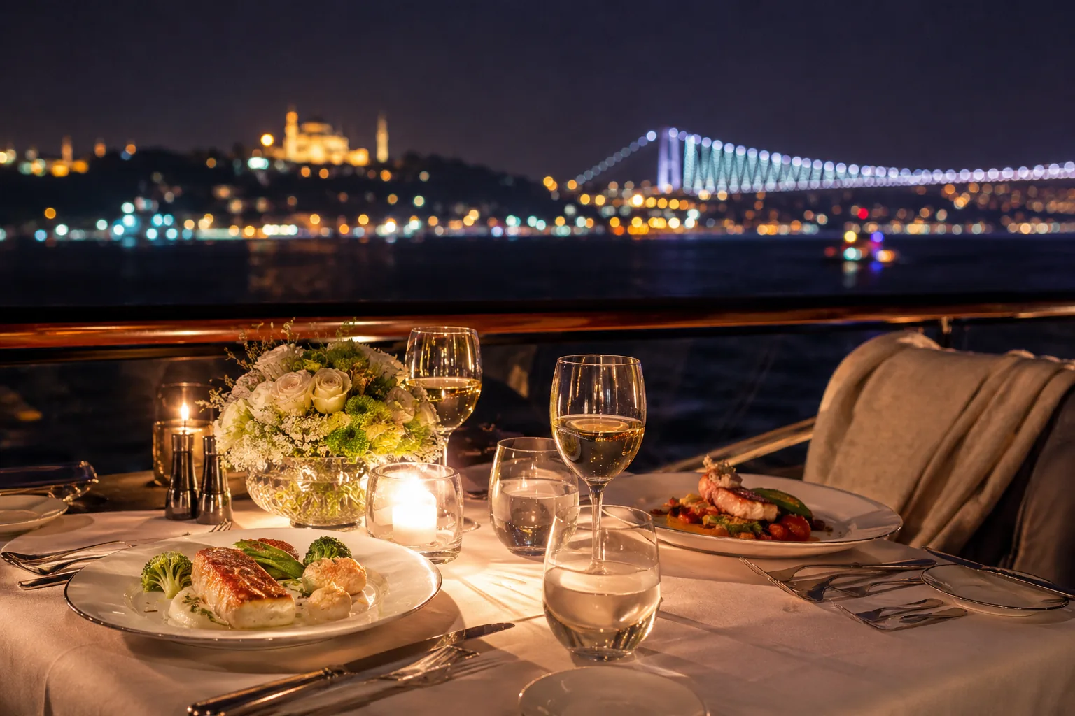 Bosphorus night cruise in Istanbul gallery image 09