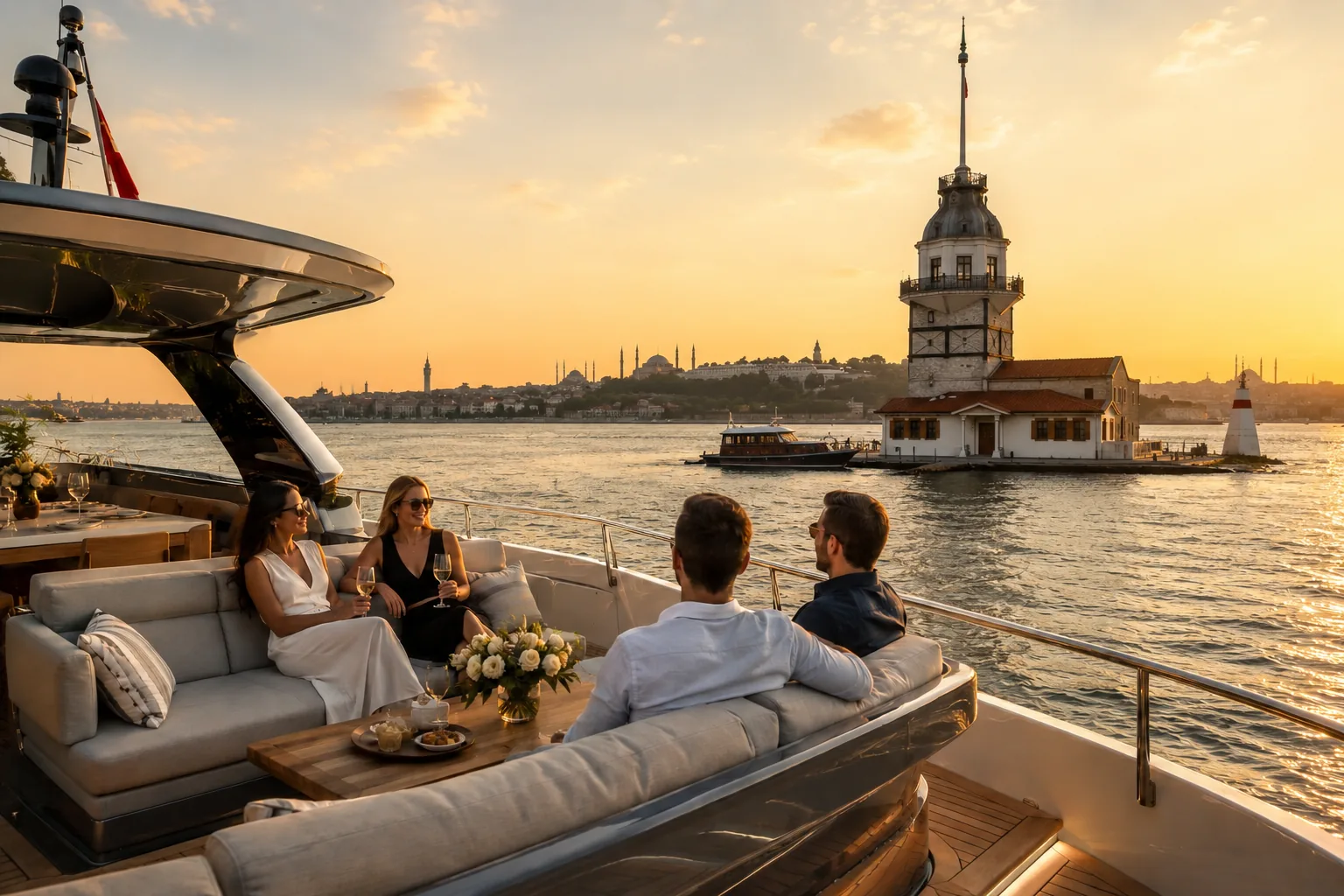 Private yacht charter on the Bosphorus gallery image 02
