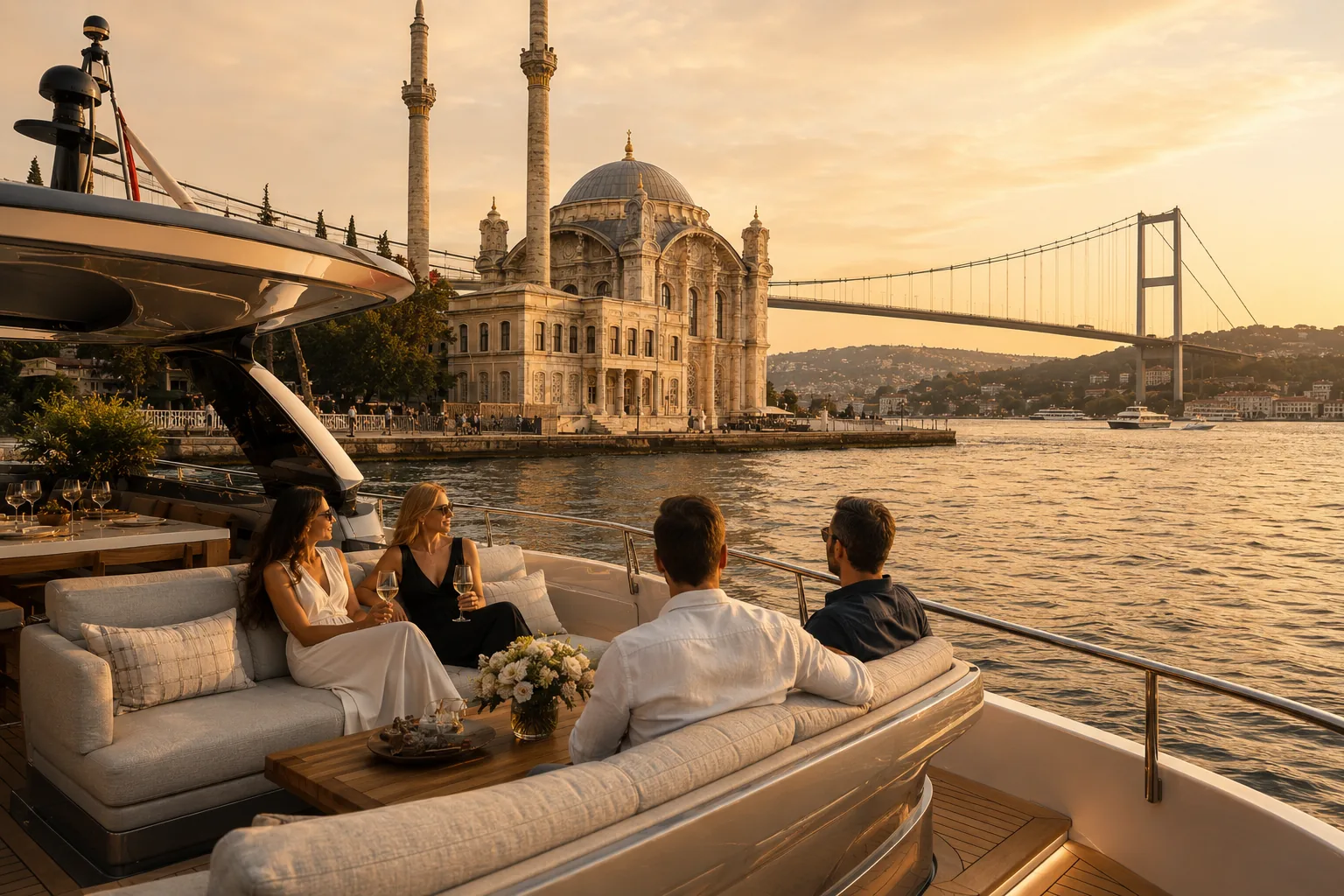 Private yacht charter on the Bosphorus gallery image 03