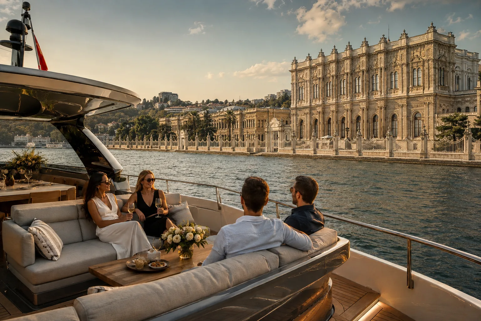 Private yacht charter on the Bosphorus gallery image 04