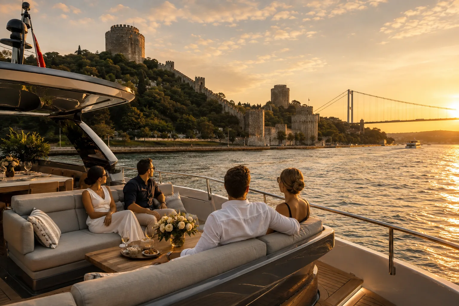 Private yacht charter on the Bosphorus gallery image 05