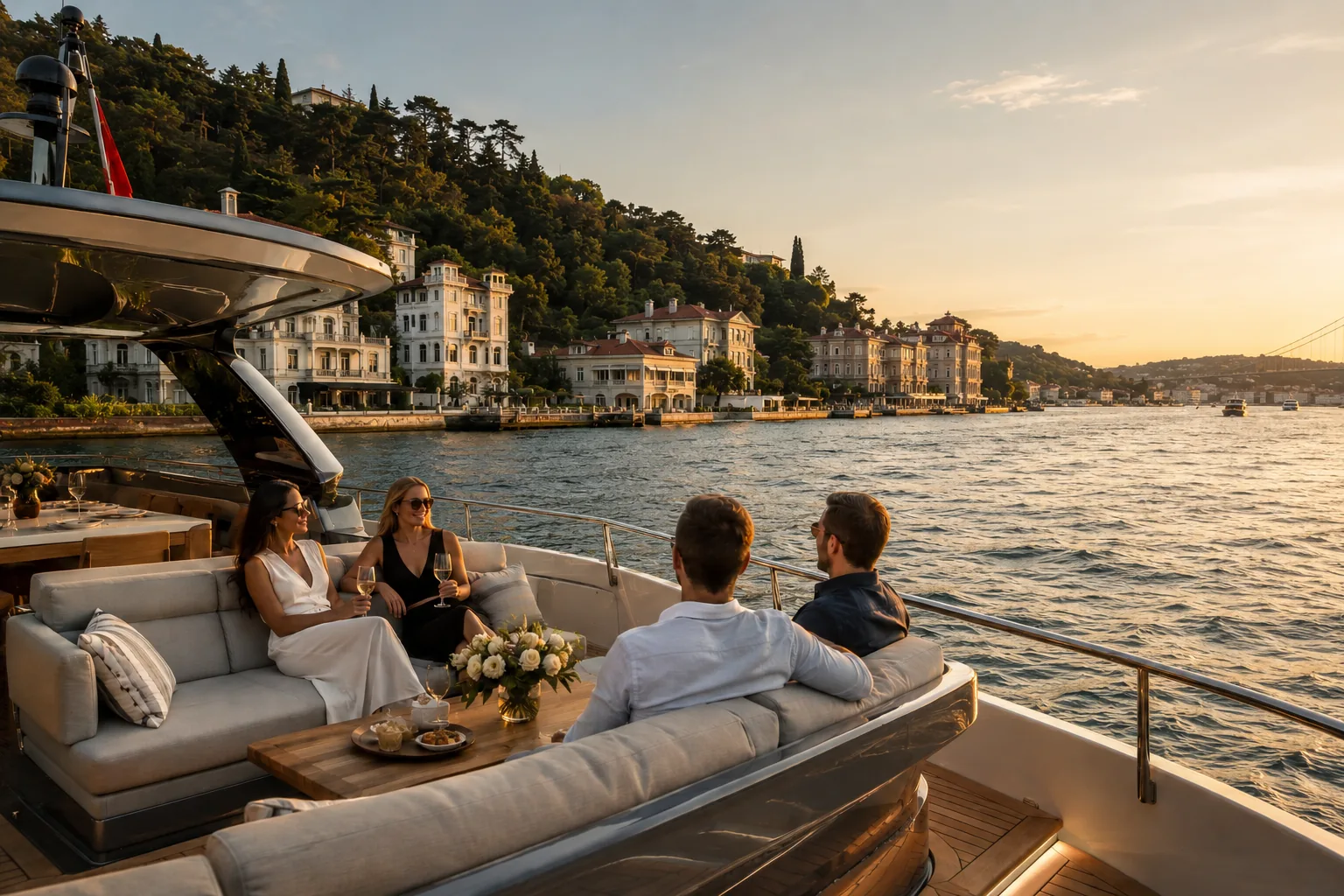 Private yacht charter on the Bosphorus gallery image 06
