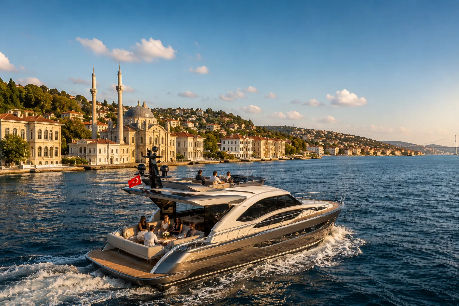 Private yacht charter on the Bosphorus gallery image 07